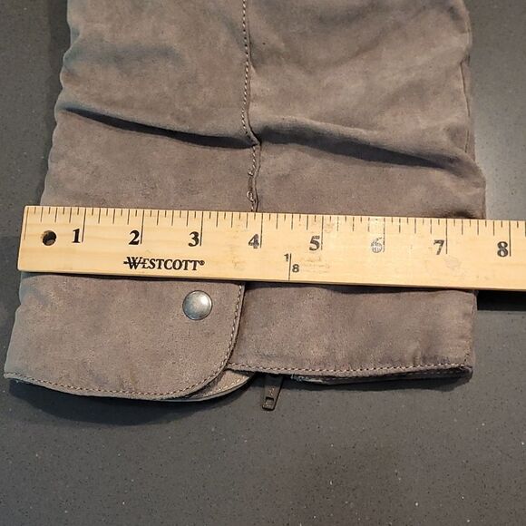 Joe Boxer sz 10 taupe suade boots - Picture 11 of 12